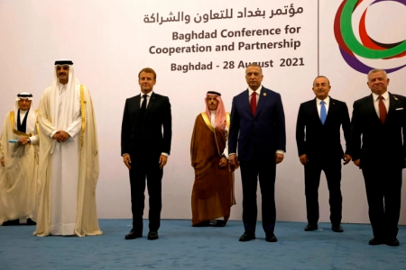 Conferência de Bagdá sobre Cooperação e Parceria reúne presidentes do Oriente Médio e Macron, da França