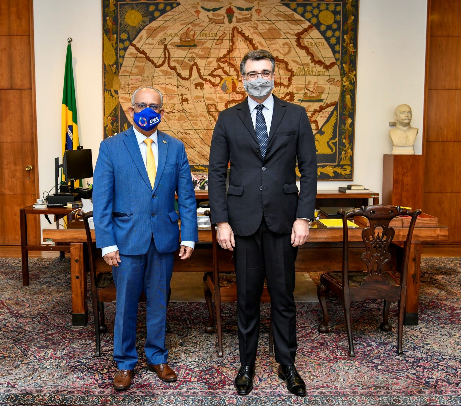Visita ao Brasil do Ministro de Relações Exteriores, Negócios Internacionais e Cooperação Internacional do Suriname, Albert Ramdin