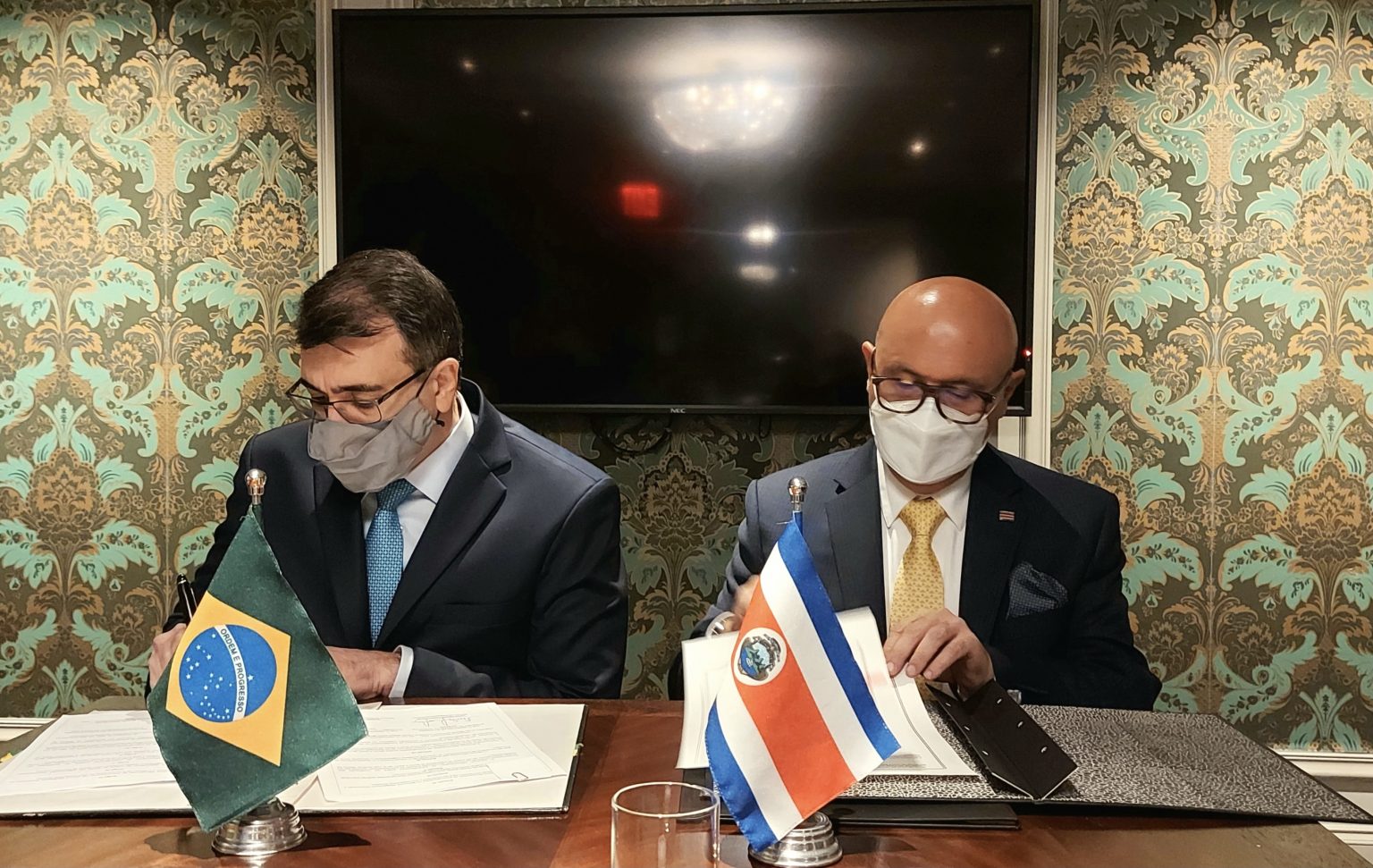Brasil e Costa Rica elevam nível da relação bilateral com assinatura de Mecanismo de Consulta