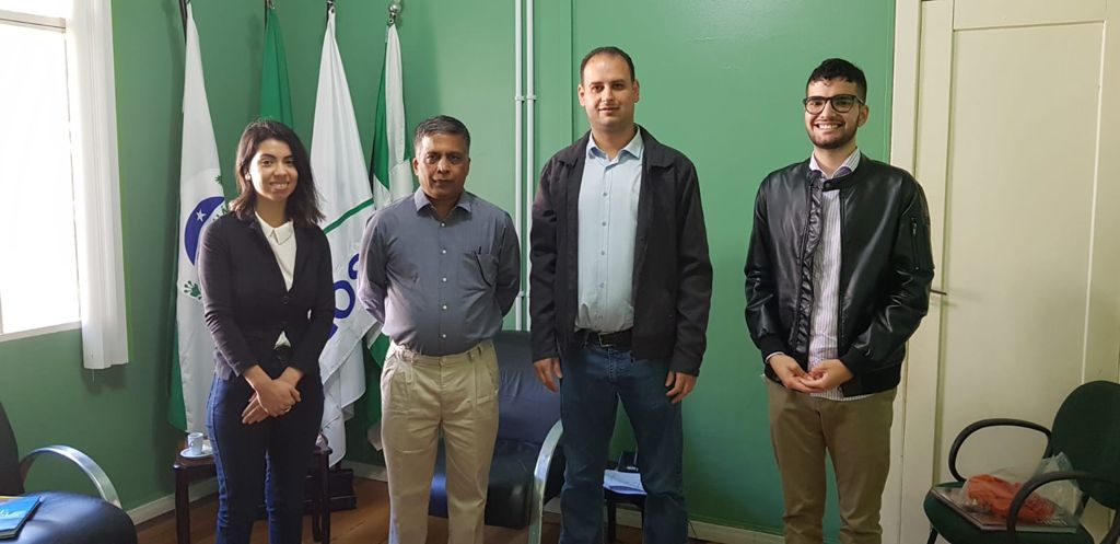 Representante da Embaixada da Índia visita Foz do Iguaçu