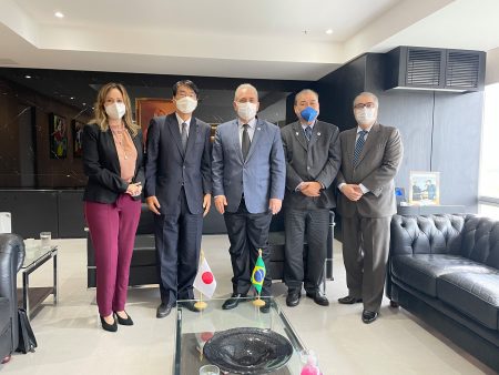 Embaixador do Japão e Ministro Queiroga avaliam de forma positiva cooperação internacional na área de saúde
