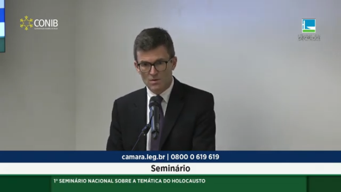 Embaixadas da Alemanha e de Israel participam de seminário sobre Holocausto no Senado