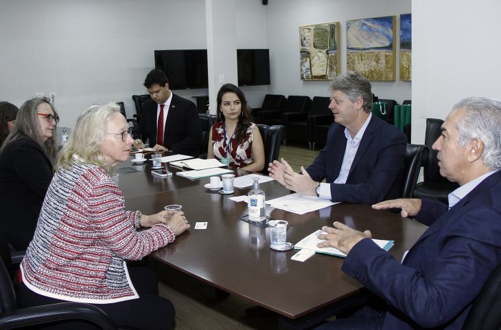Em reunião com governo do MS, embaixadora do Canadá manifesta interesse em ampliar parcerias