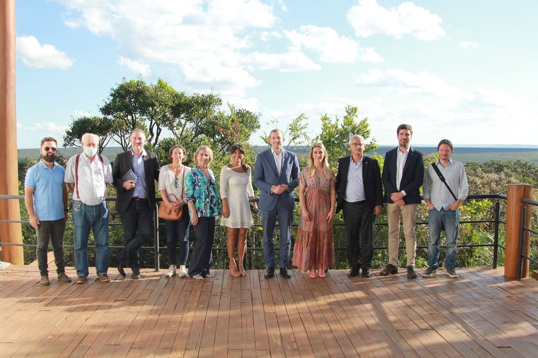 Comissário europeu para Meio Ambiente, Oceanos e Pescas visita o Jardim Botânico de Brasília