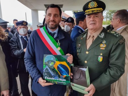 Cerimônia na Itália relembra heróis da Força Expedicionária Brasileira