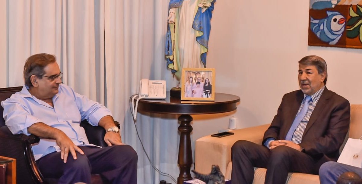 Prefeito de Natal recebe embaixador da Palestina e reforça laços das cidades-irmãs