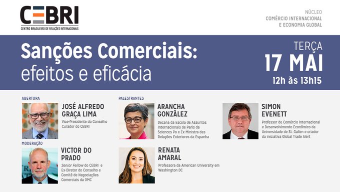 Painel “Sanções Comerciais: efeitos e eficácia”