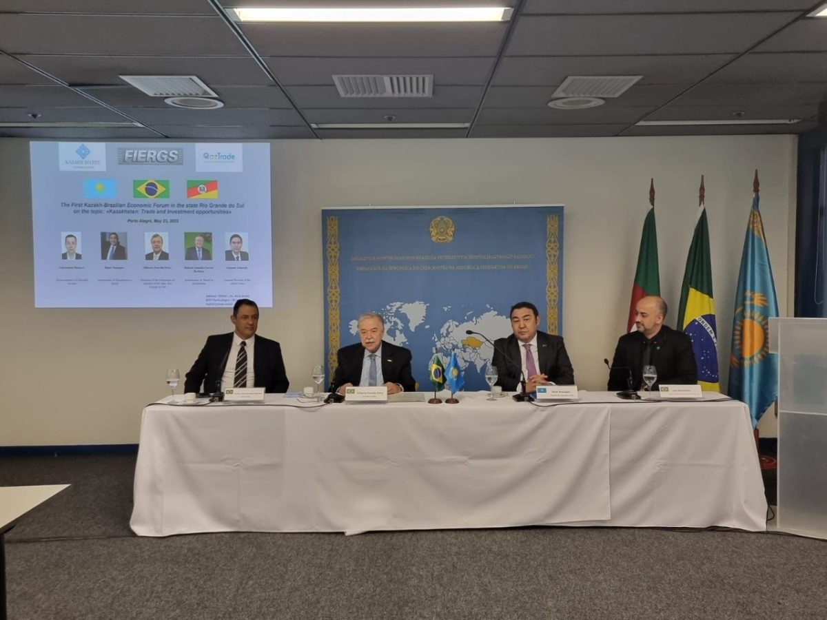 Oportunidades de investimento e comércio do Cazaquistão apresentadas em um dos principais centros industriais e comerciais do Brasil
