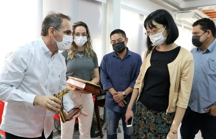 Cônsul do Japão visita a Fieac e SENAI do Acre