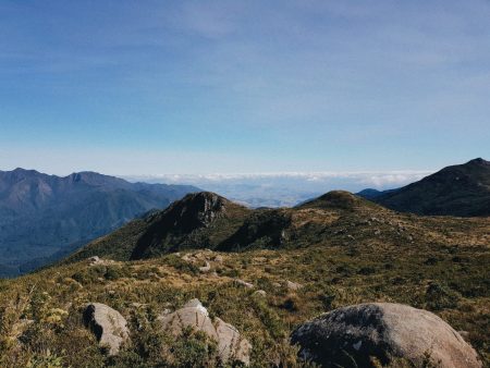 green mountain range