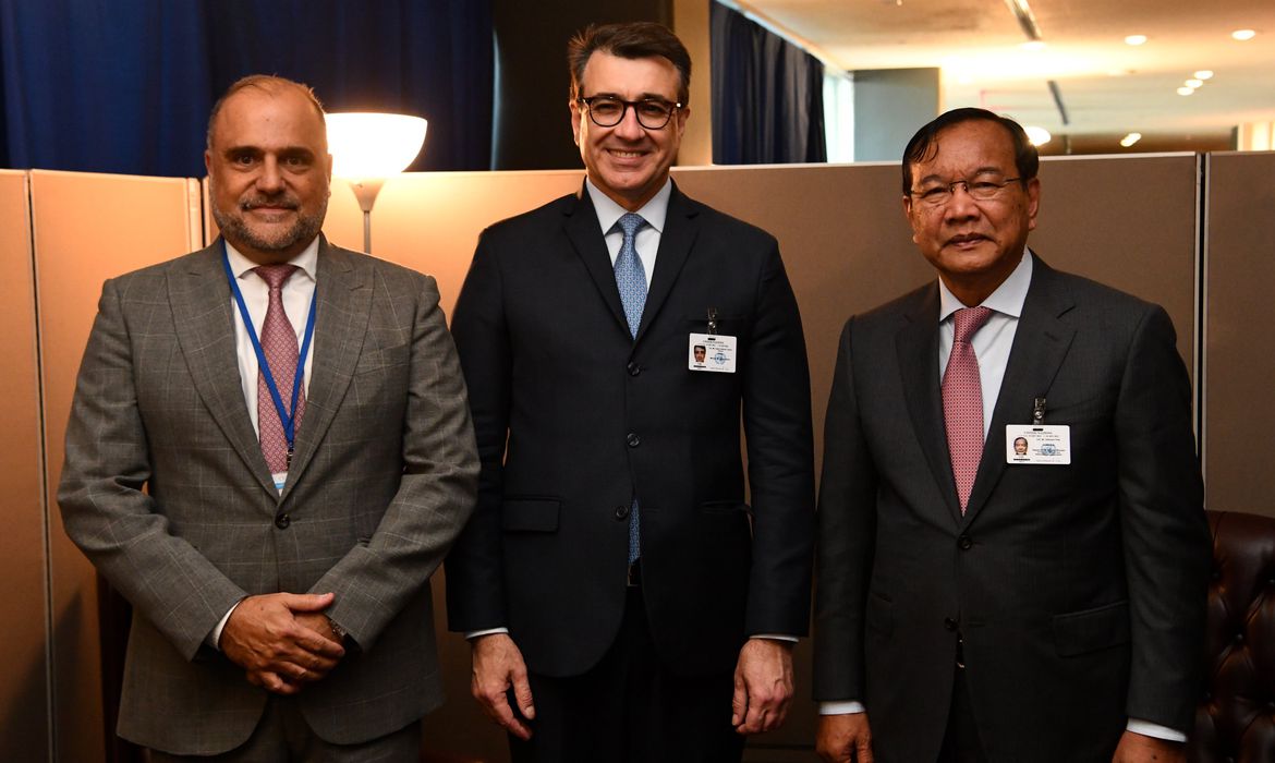Na ONU, chanceler brasileiro se reúne com representantes de 4 países,