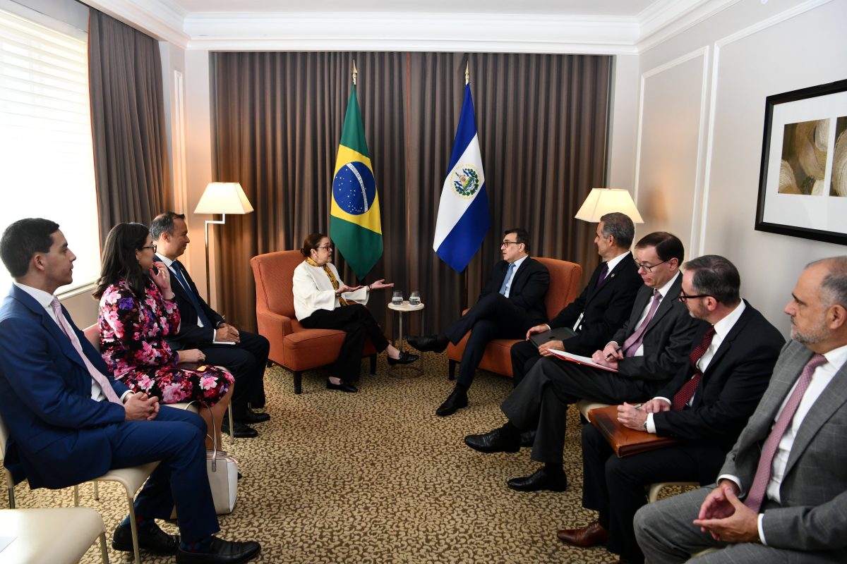 Chanceler Carlos França reúne-se com homólogos de El Salvador e Emirados Árabes Unidos