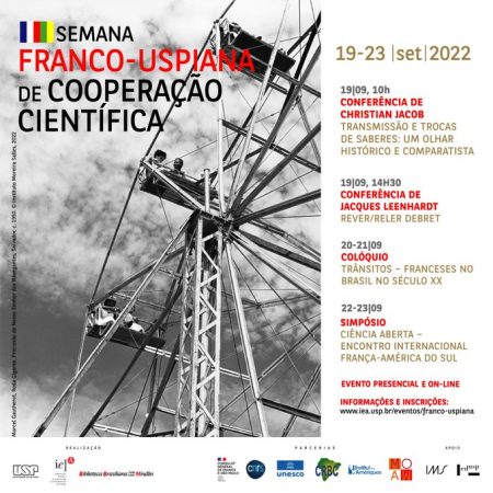 Semana Franco-Uspiana de Cooperação Científica começa em 19 de setembro