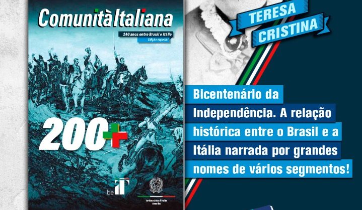 Lançamento da revista “Comunità Italiana” em comemoração ao Bicentenário da Independência do Brasil