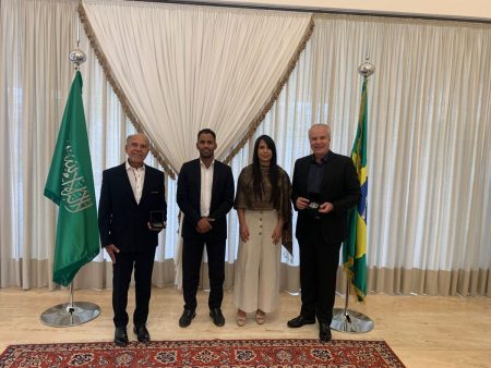 Conselho Internacional da Associação do Comércio do DF é recepcionado pela Embaixada da Arábia Saudita