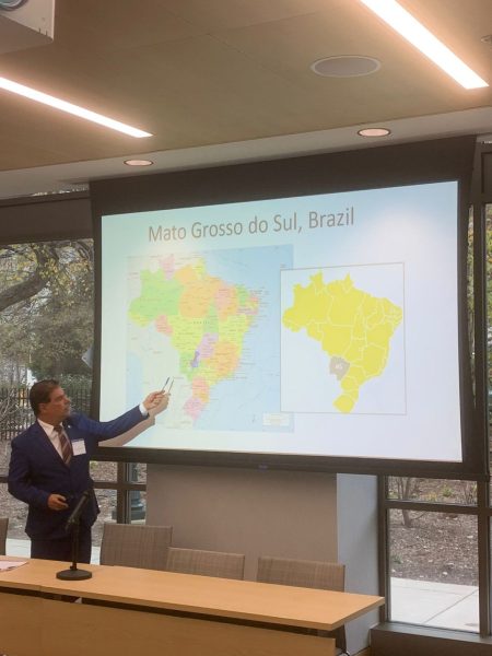 Senador Nelsinho Trad se destaca em fórum nos Estados Unidos