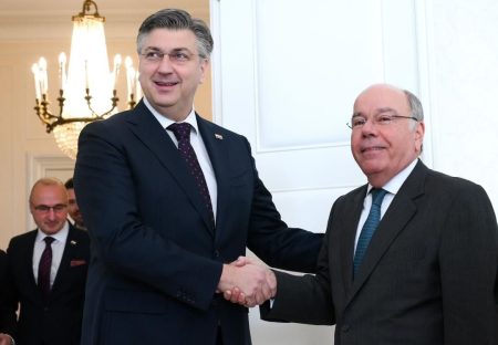 Chanceler Mauro Vieira faz visita oficial à Croácia