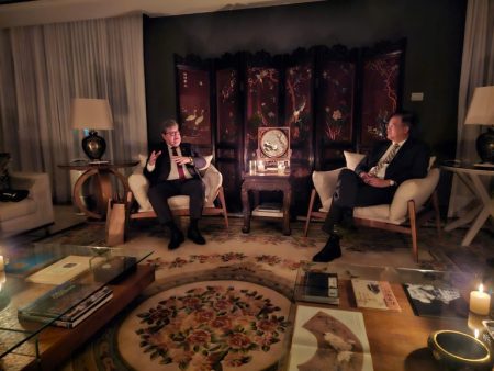 Presidente do Consórcio Nordeste se reúne com embaixador da China
