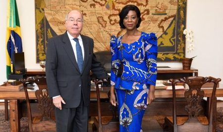 Chanceler Mauro Vieira reúne-se com Ministra do Meio Ambiente da República do Congo