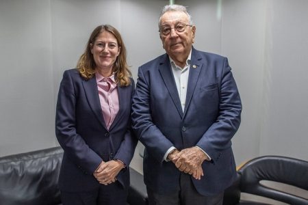 Presidente da CNA recebe embaixadora do Reino Unido