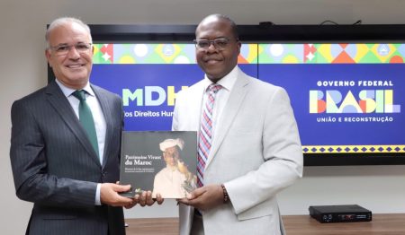 Embaixador do Marrocos reúne-se com o ministro dos Direitos Humanos e Cidadania