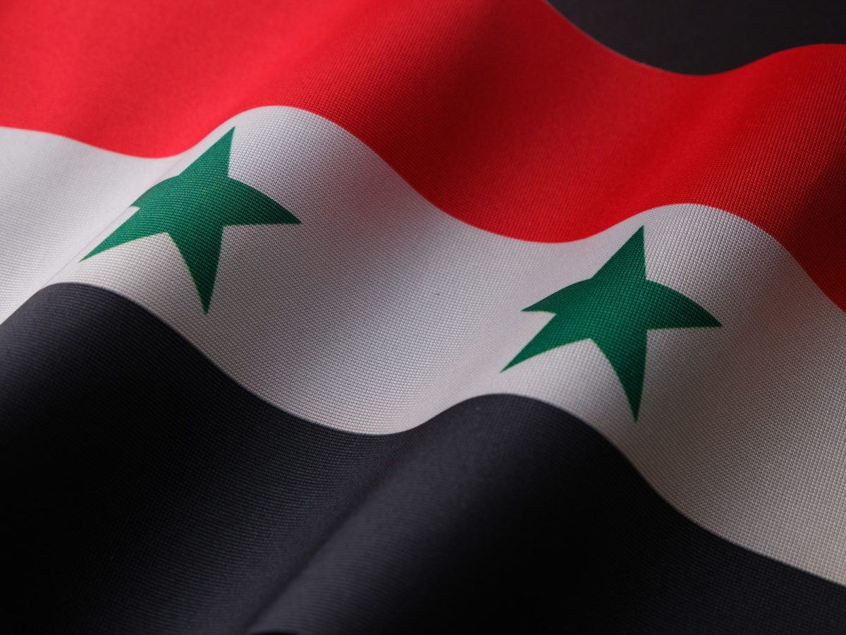Ministério das Relações Exteriores da Síria emite nota de repúdio the flag of jordan waving in the wind