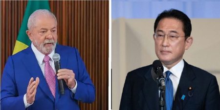 Conversa Telefônica entre o Primeiro-Ministro Kishida Fumio e o Presidente Lula