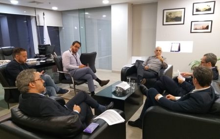 CNA se reúne com embaixador do Brasil em Bangladesh