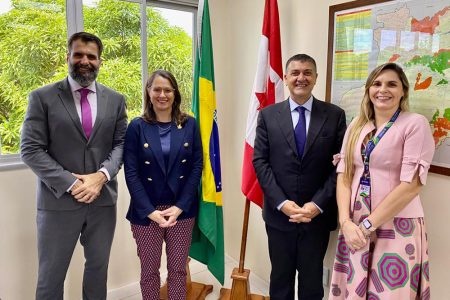 Sema Amazonas discute parcerias ambientais com a Embaixada do Canadá