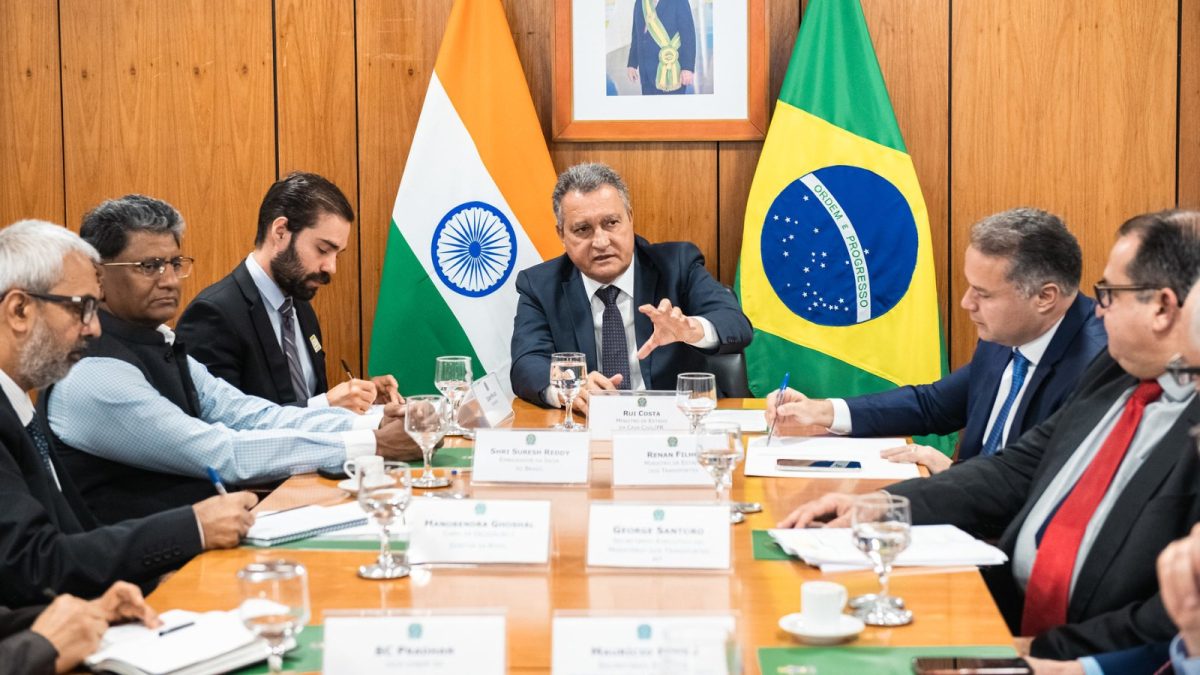 Embaixador da Índia reúne-se com Ministro da Casa Civil
