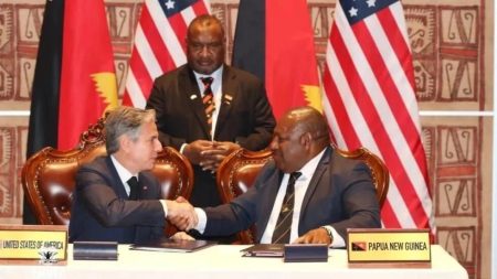 Estados Unidos assinaram pacto de segurança com Papua-Nova Guiné