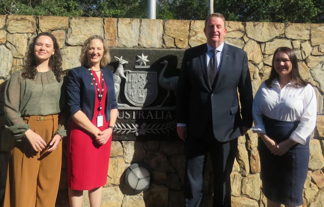 Comissário do estado australiano de Victoria para as Américas visita o Brasil