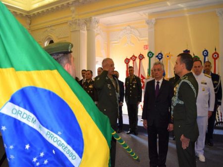 Transmissão da Aditância do Exército Brasileiro junto aos Estados Unidos da América