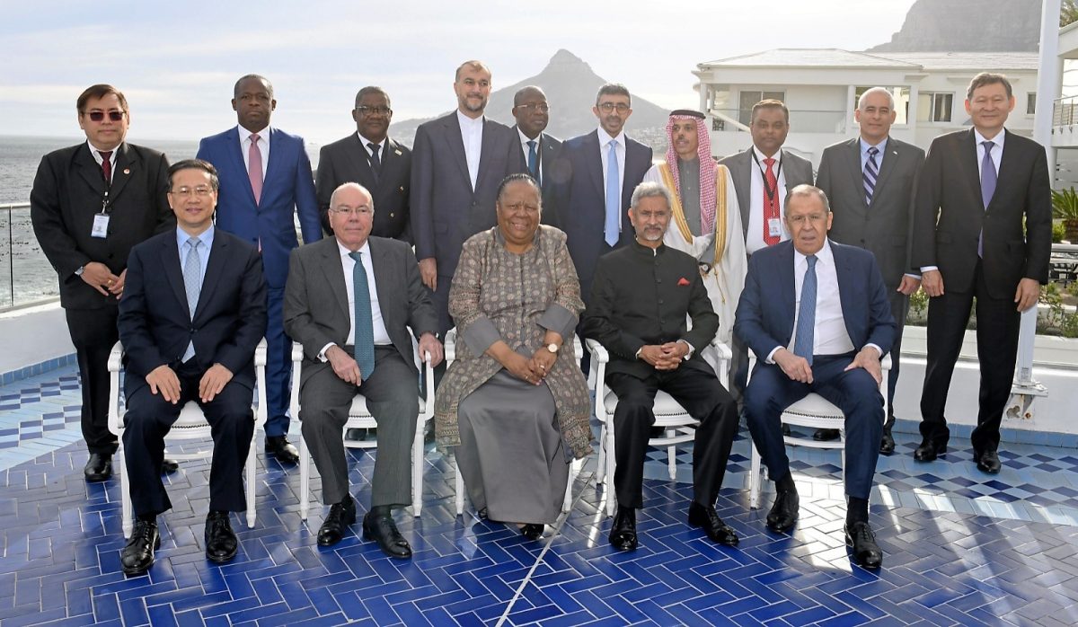 Ministros de Relações Exteriores debatem entrada de países nos Brics