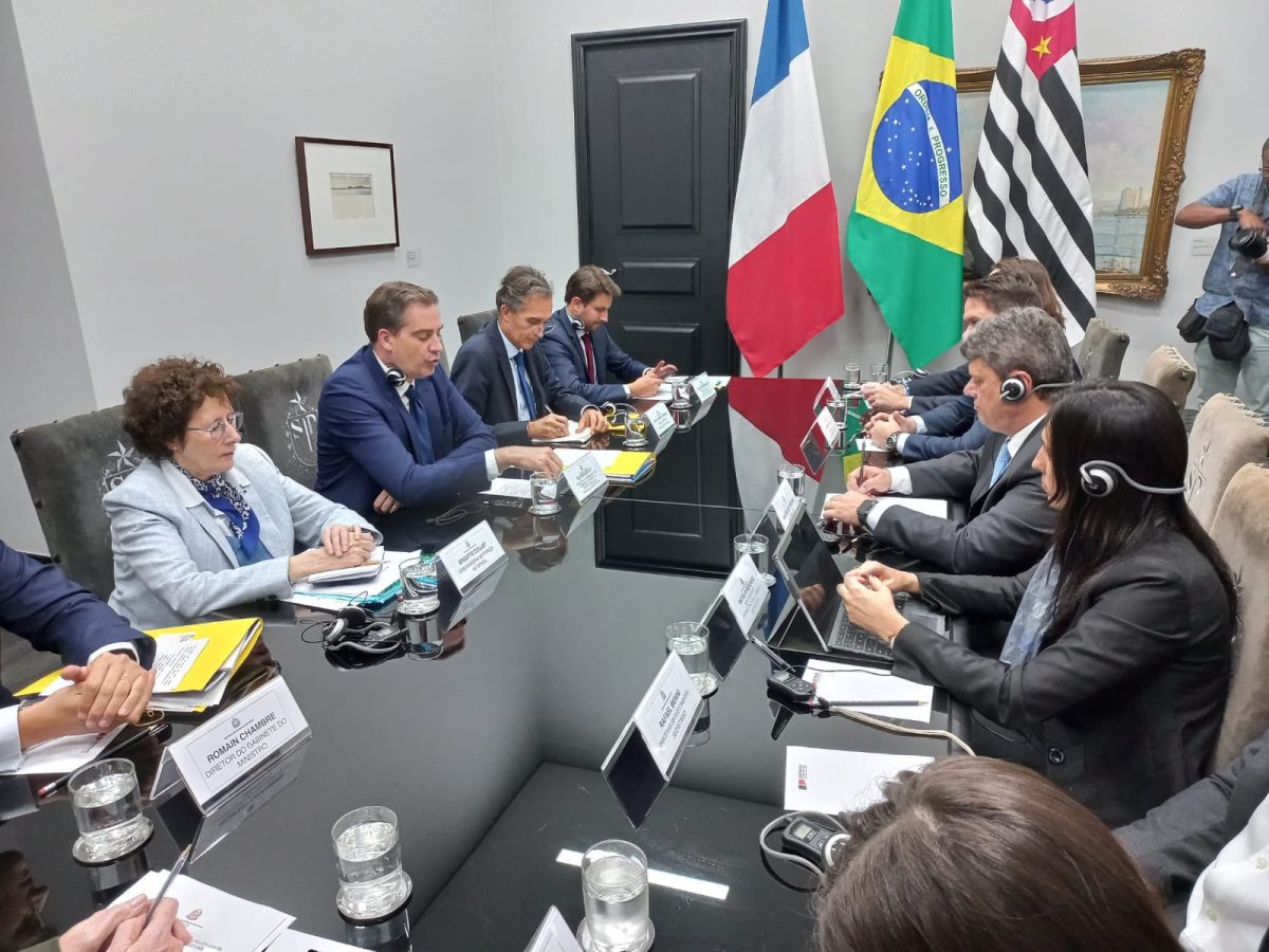 Governo de SP e delegação francesa se reúnem em torno de oportunidades e investimentos