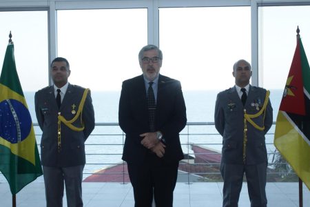 Coronel Vinícius Lacerda Vasquez assume a Aditância de Defesa do Brasil em Moçambique