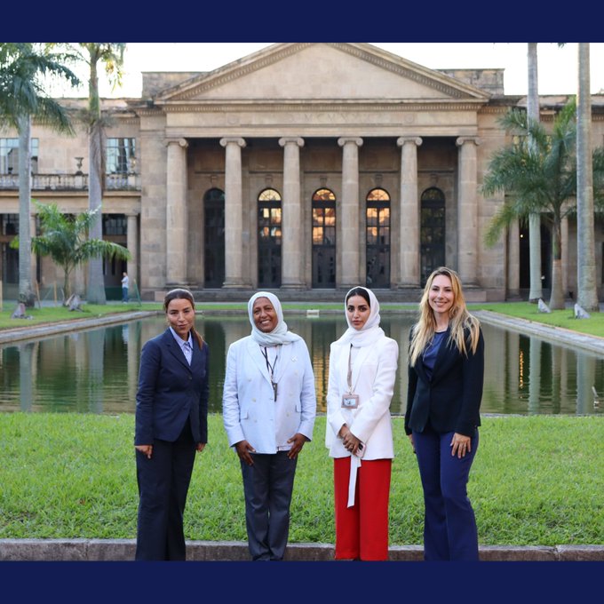 Diplomata da Embaixada dos Emirados Árabes Unidos visita o ERERIO