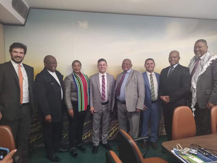 Delegação sul-africana visita Brasília