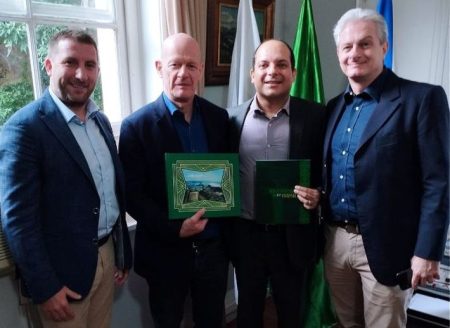 Embaixador e Cônsul Geral da Irlanda são recebidos pela Rio City Hall