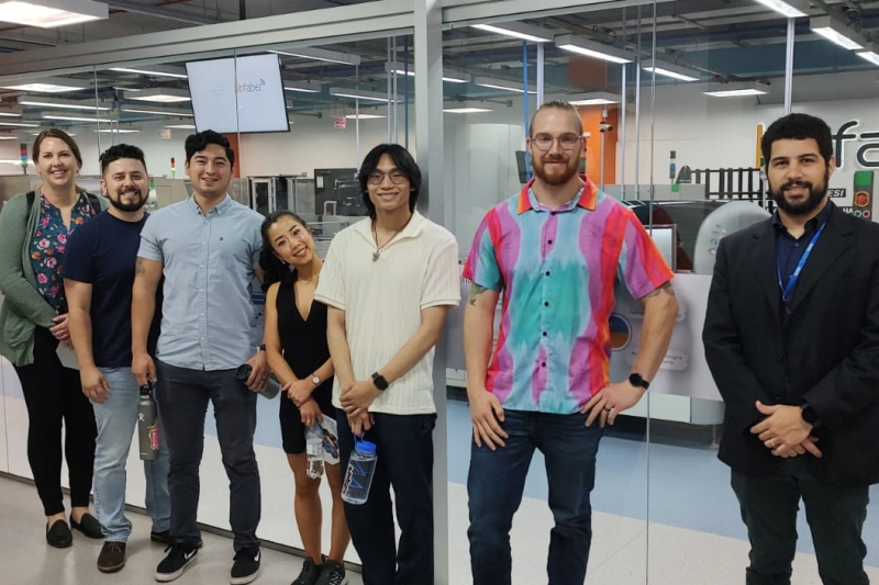 Estudantes dos EUA visitam Institutos do SENAI em Joinville e Florianópolis