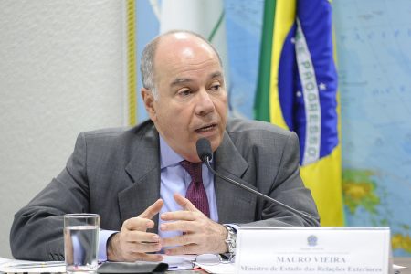 Mauro Vieira e Eli Cohen conversam sobre liberação de brasileiros retidos em Gaza