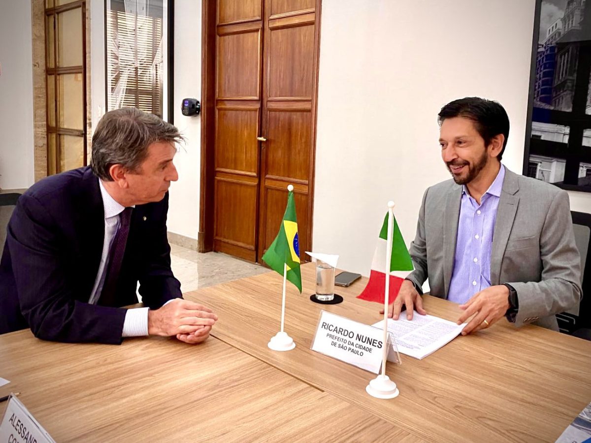 Embaixador da Itália cumpre agenda em São Paulo