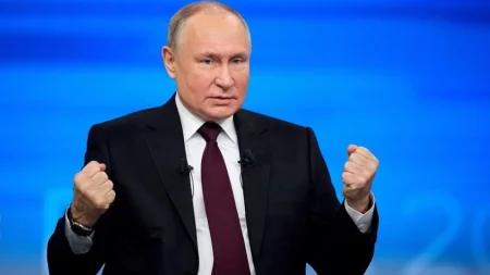 Em discurso de Ano-Novo, Vladimir Putin afirma que Rússia não vai recuar