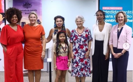 Embaixadoras da Austrália e Suécia participam de Mesa Redonda para redução da violência contra mulheres e meninas