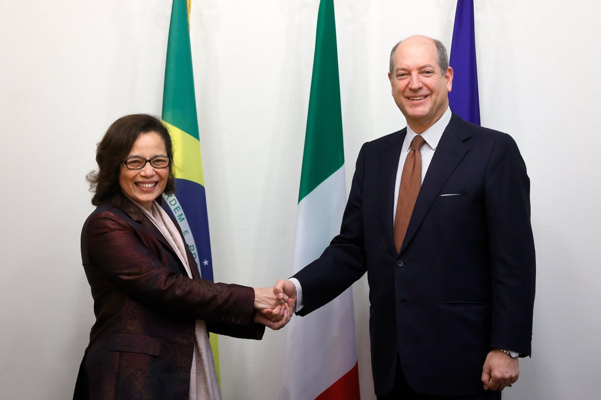 Embaixadores do Brasil e Itália discutem agenda bilateral