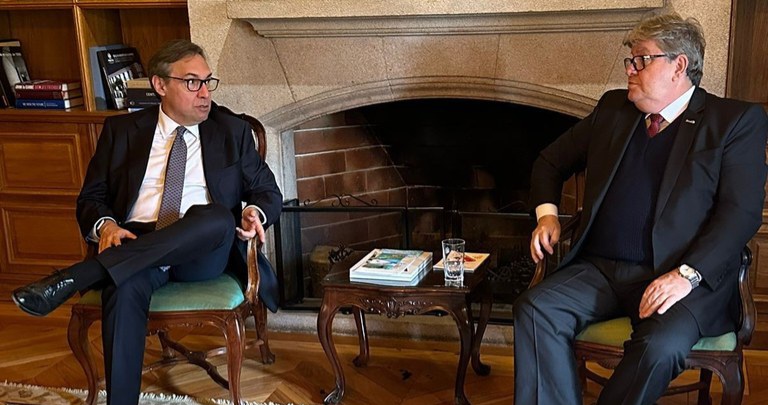 Governador da Paraíba se reúne com embaixador do Brasil no Marrocos