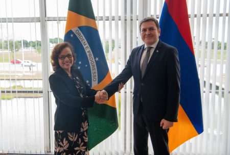 III Reunião de Consultas Políticas Brasil-Armênia é copresidida em Brasília