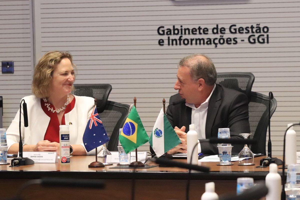 Embaixadora da Austrália visita o Paraná