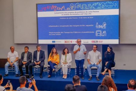 Cícero Lucena lança projetos para o Centro da Capital em evento com a embaixadora da Espanha e o Governo do Estado