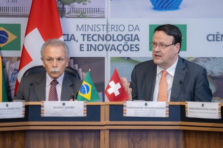 Brasil e Suíça assinam plano de ação para fortalecer cooperação científica